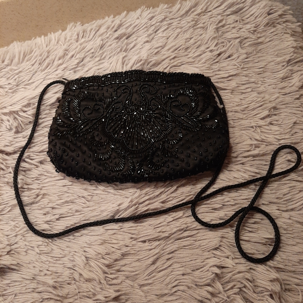 Carolyne Barton Evening Bag- Beautiful bead work
